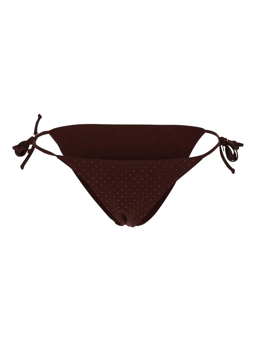 Fisico bikini bottom con moño | marrón | Image 1