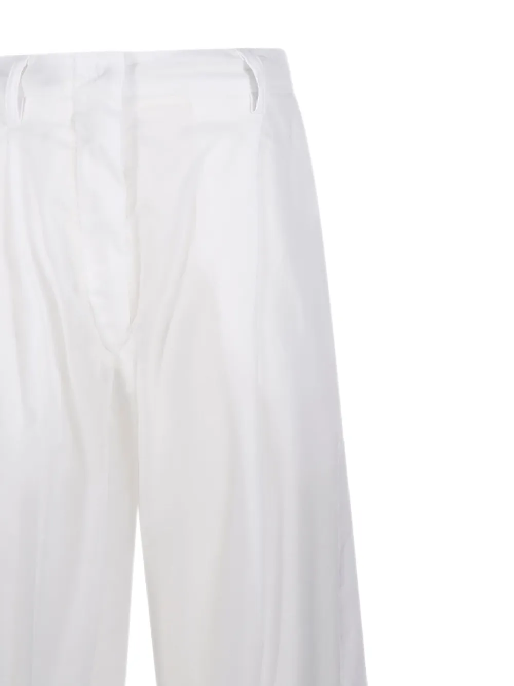 THELATEST Katoenen broek Wit