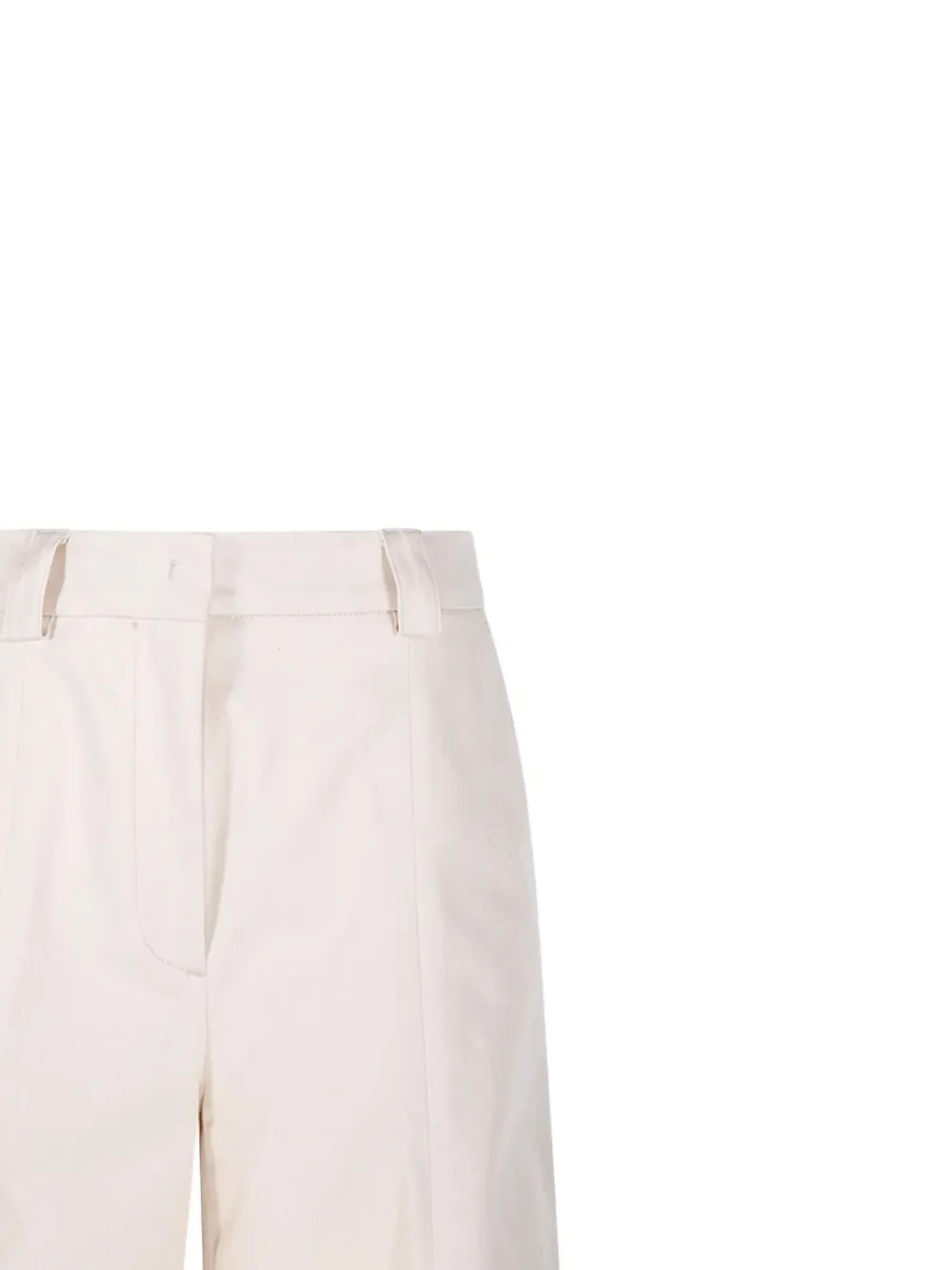 THELATEST Katoenen broek Wit