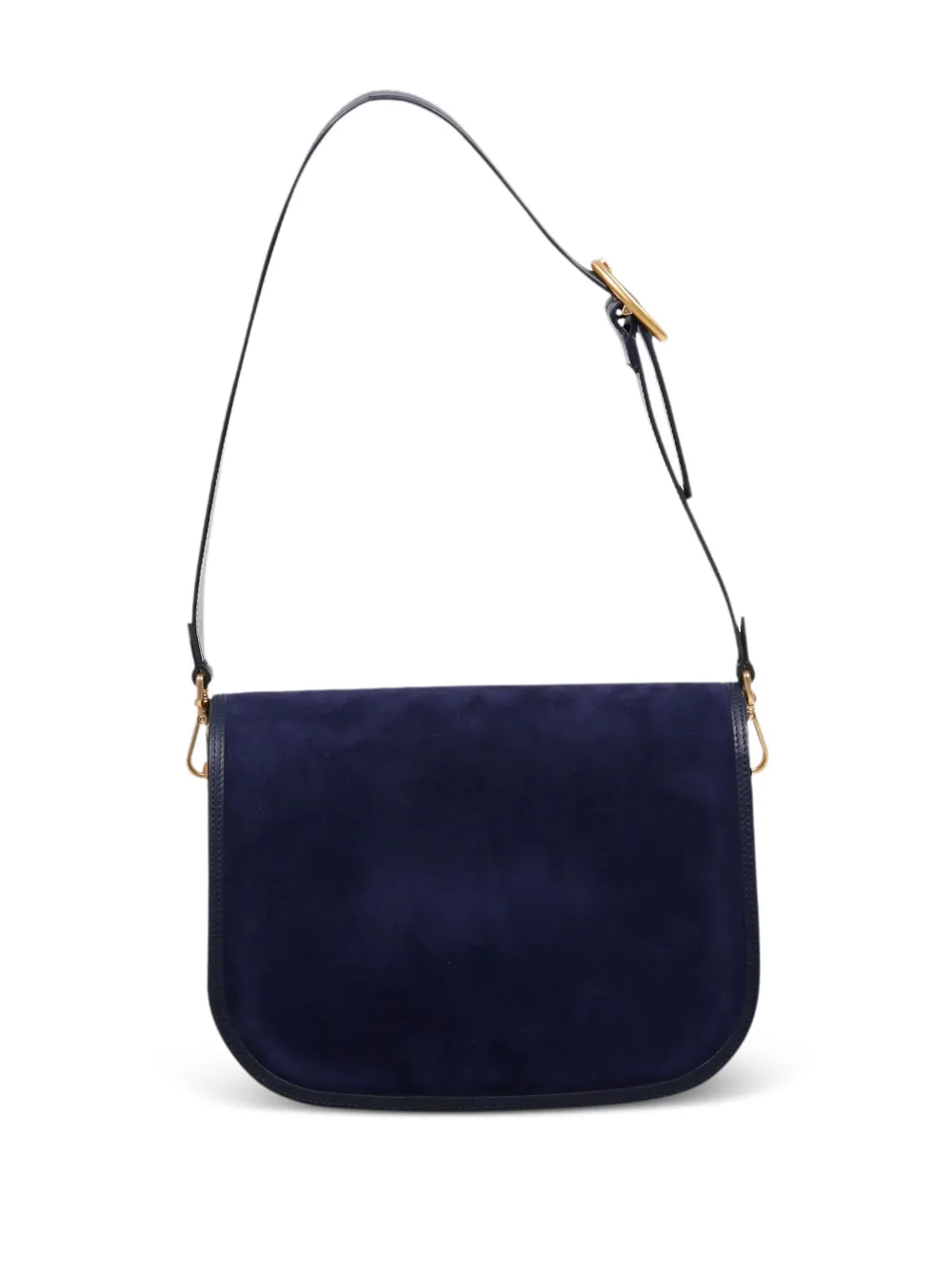 Amato daniele suede shoulder bag - Blauw