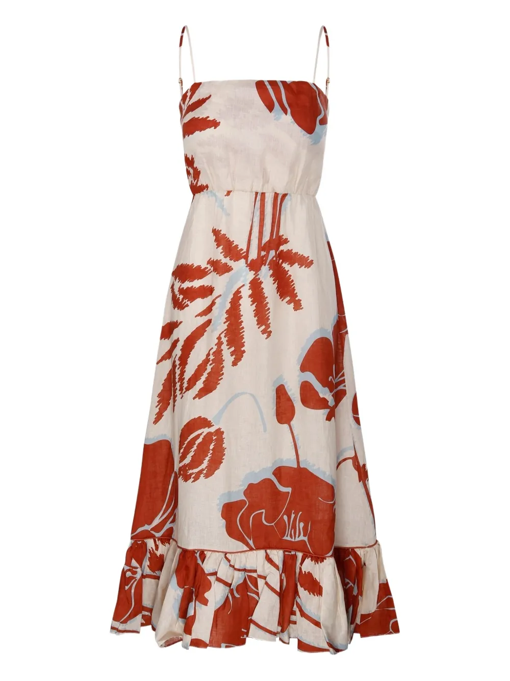 Juan De Dios Re2550281 Ecr Ecru/orange Gladiolos In Neutral
