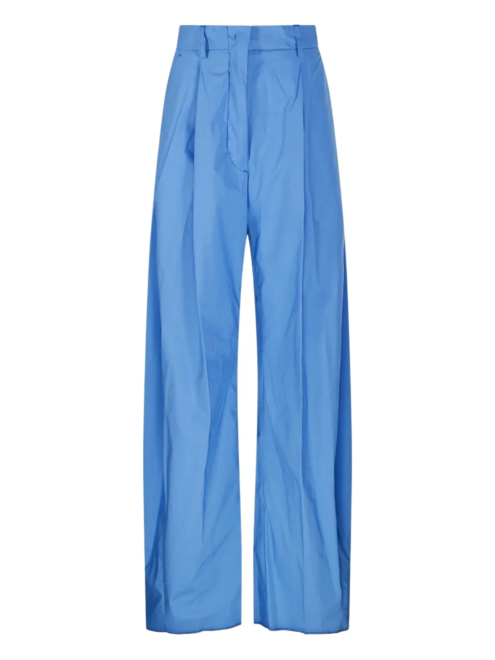 THELATEST cotton straight-leg trousers | Blue | Image 1