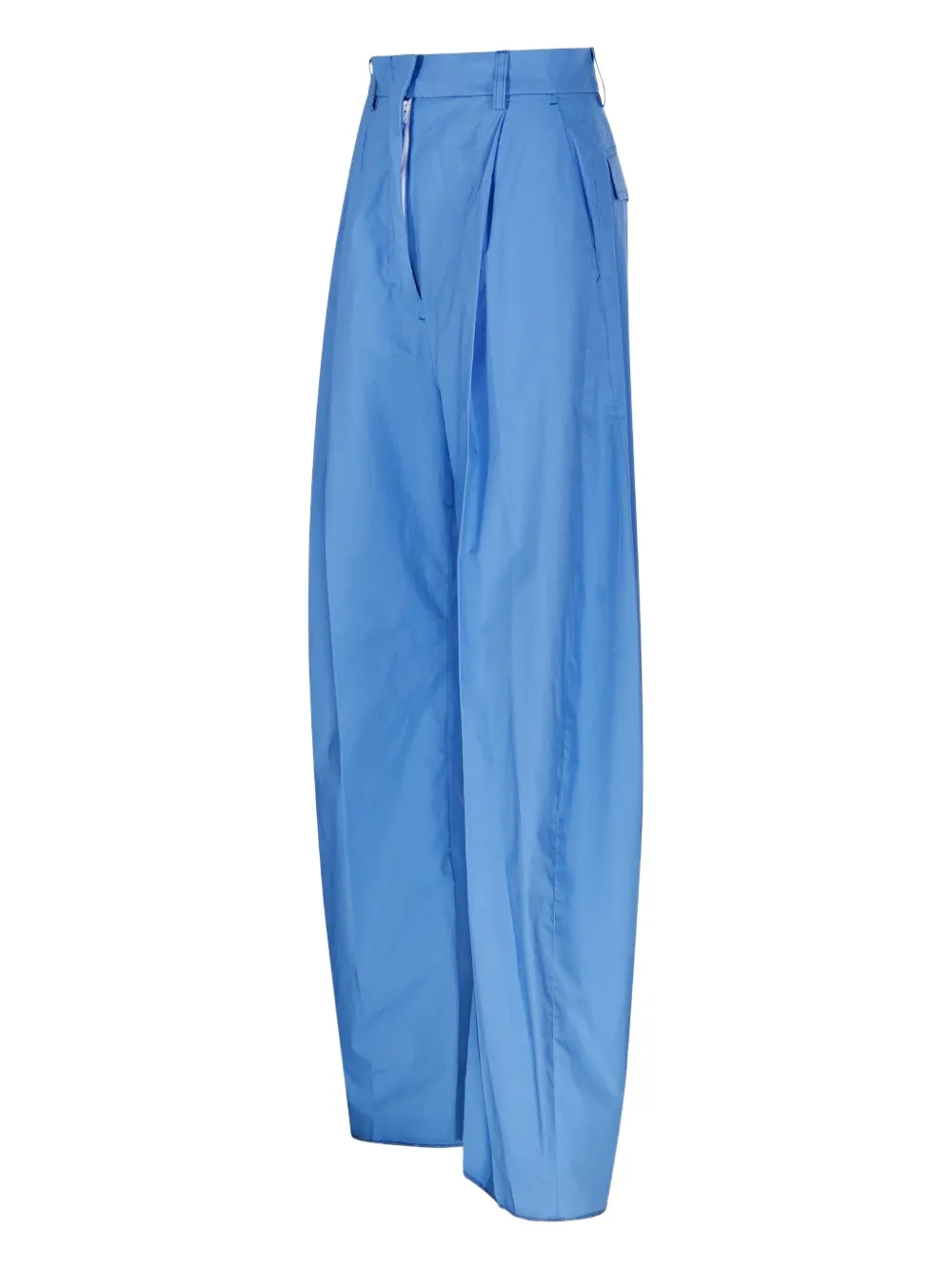 THELATEST Straight broek Blauw