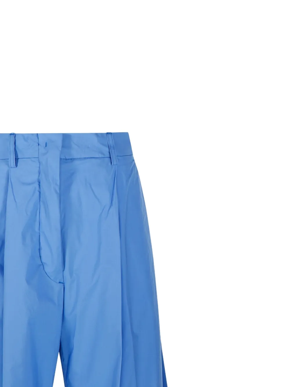 THELATEST Straight broek Blauw