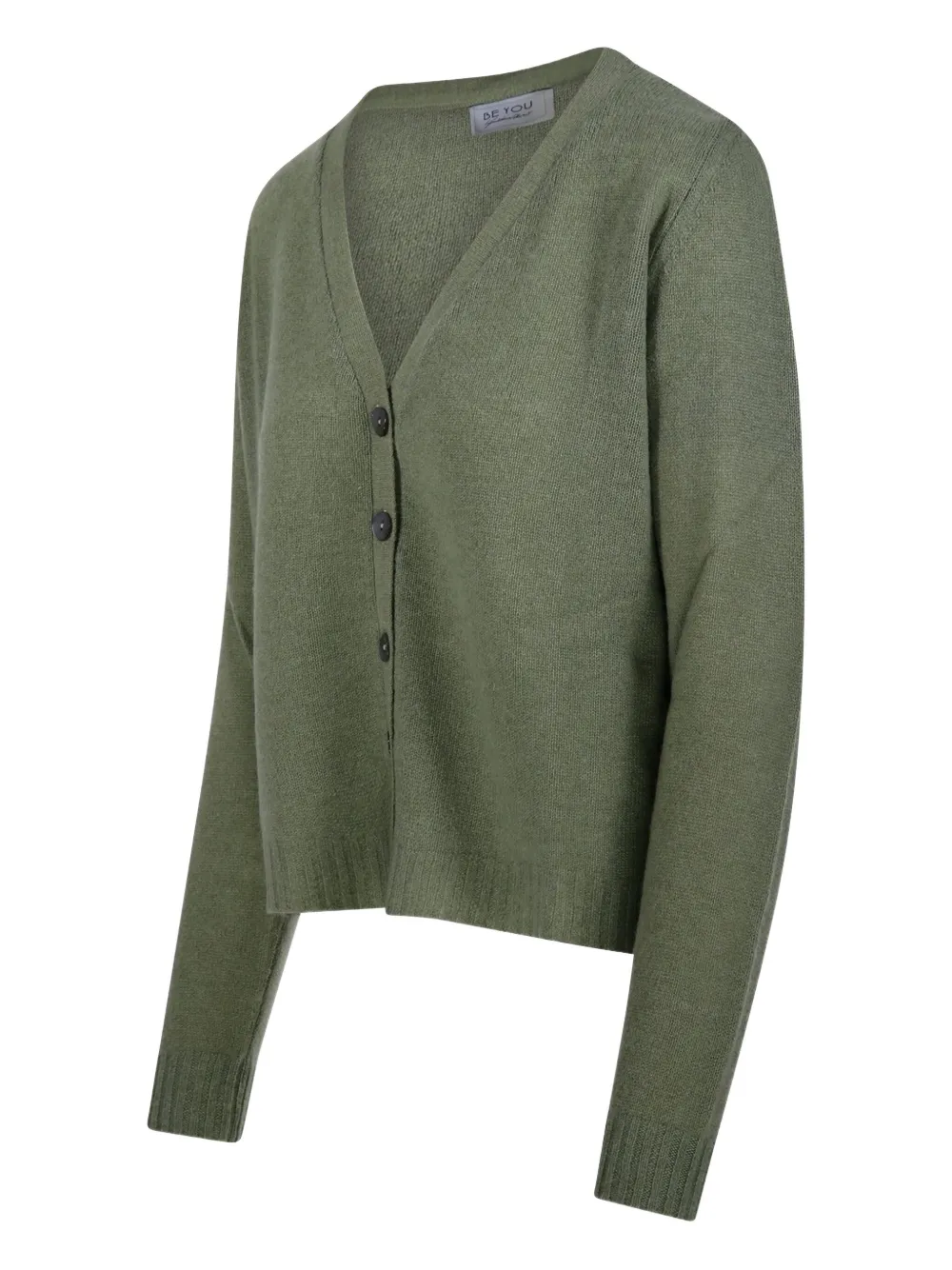 Beyou Cashmere Cardigan In Green