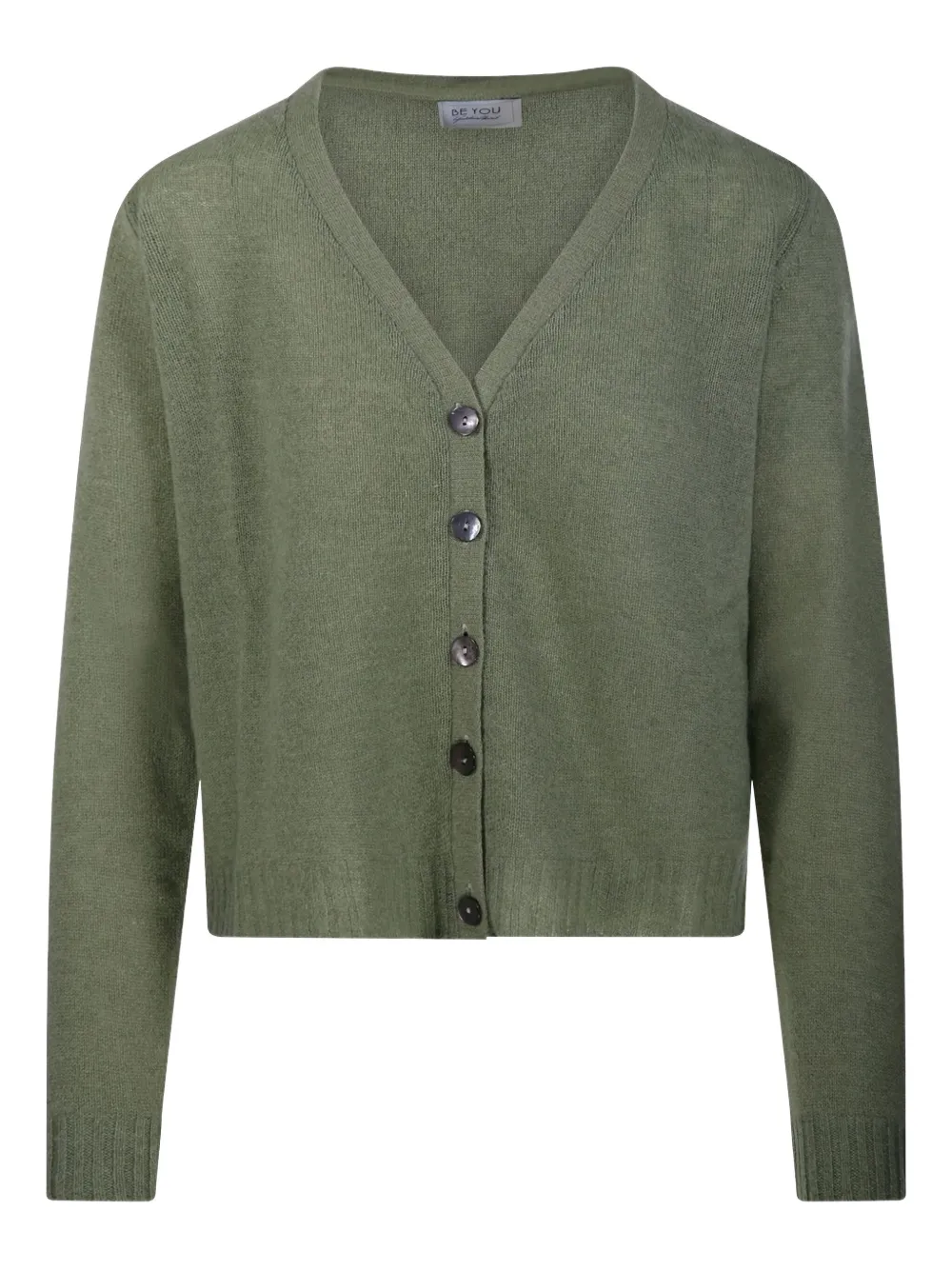 Beyou Cashmere Cardigan In Green