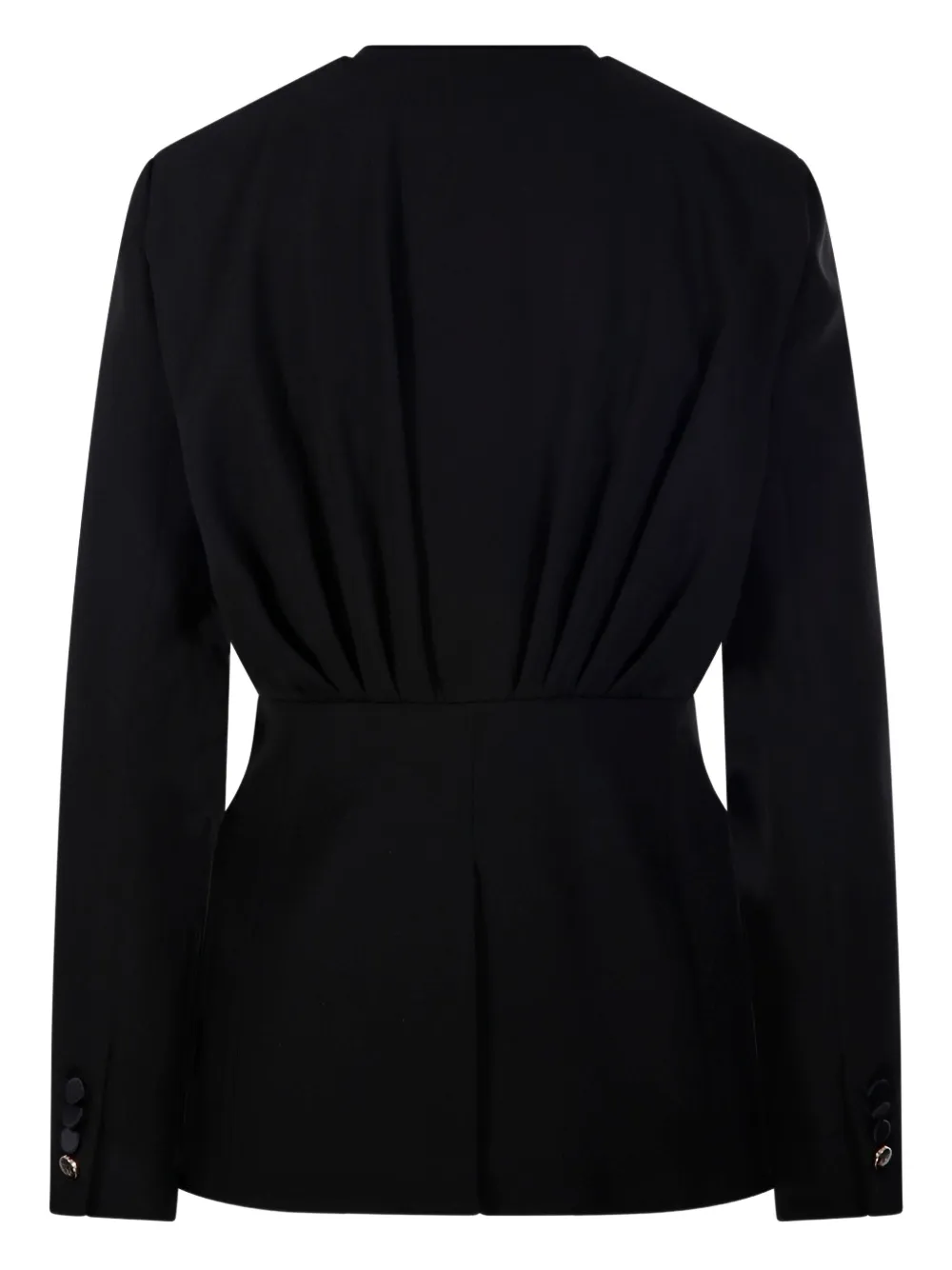 Max Mara Gedrapeerde blazer Zwart