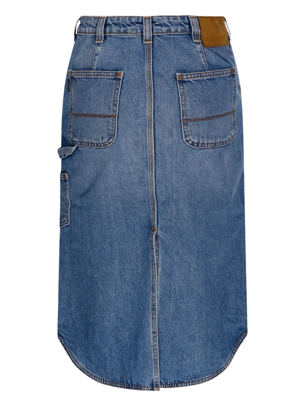 Haikure denim skirt - Blauw