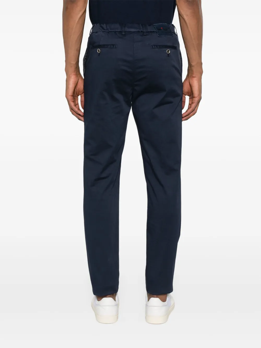 Shop Kiton Logo-patch Chinos