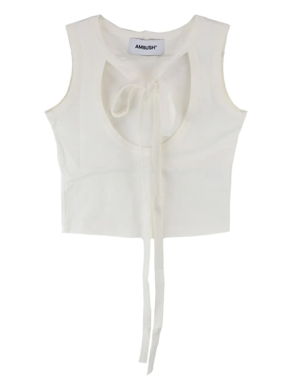 Shop Ambush Cut-out Detail Top In ホワイト