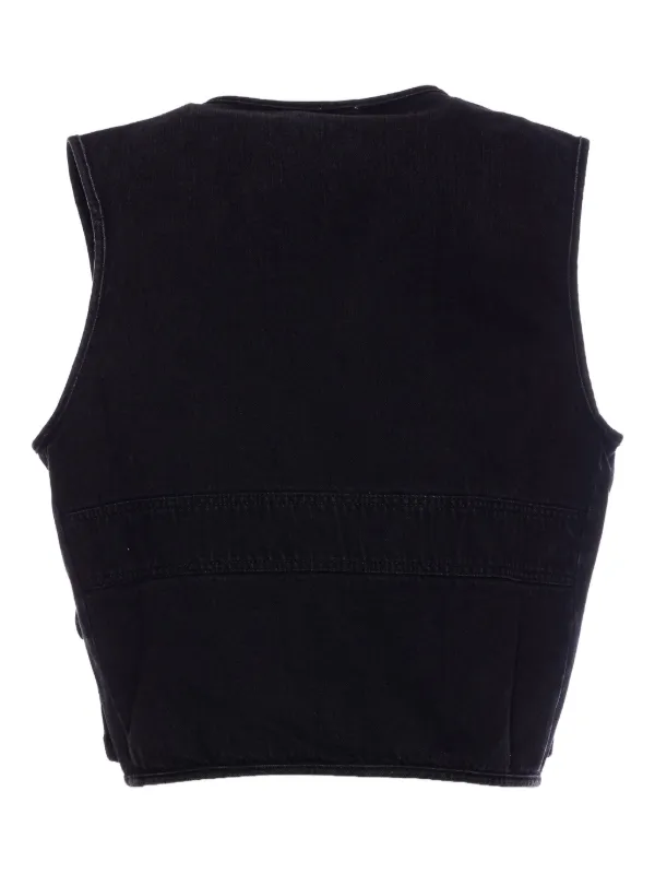 ベスト・ジレ PINKO Women Vests 104931 A213Z99 Black PINKO rear-tied Vest | Black | FARFETCH