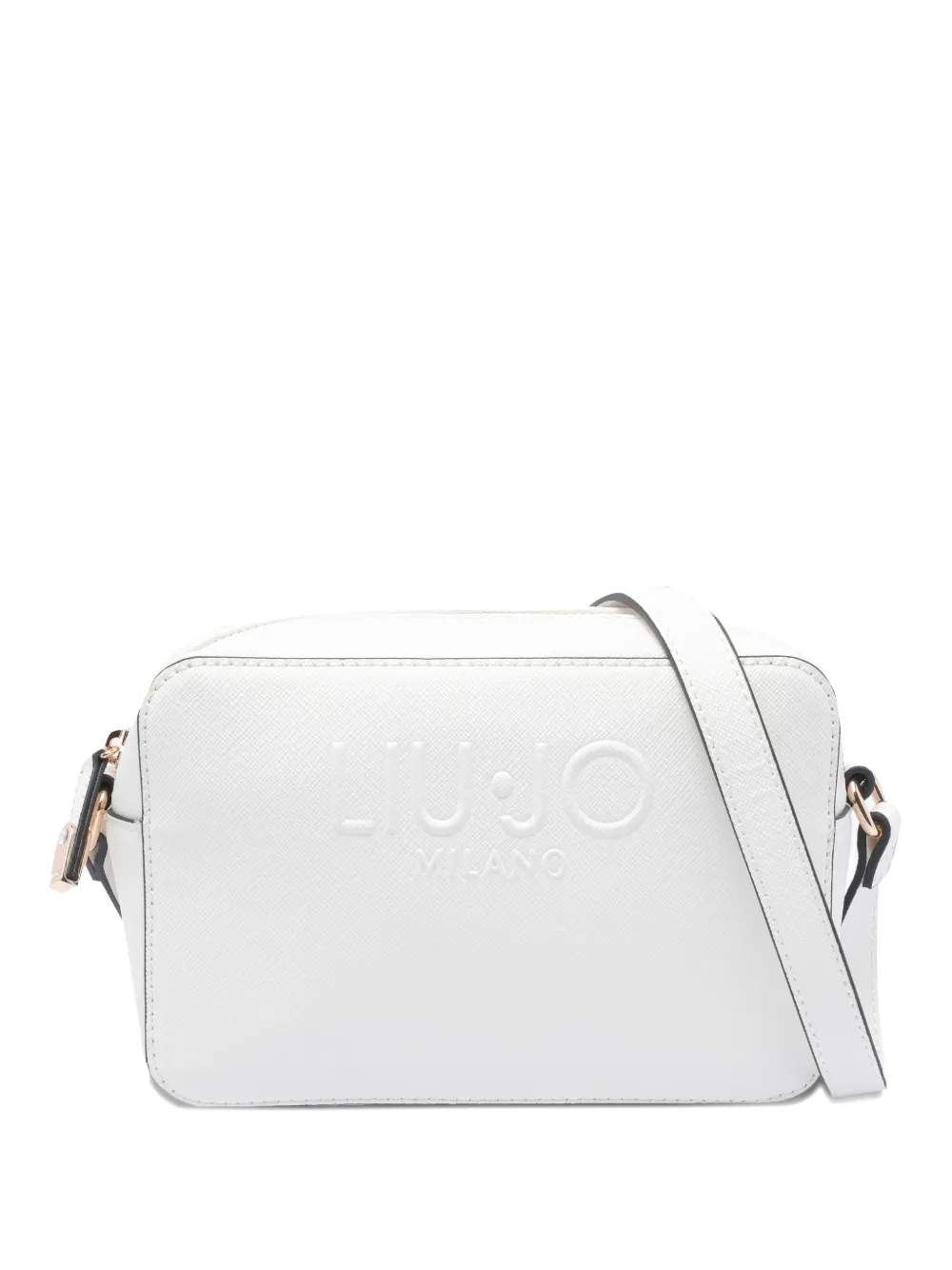 LIU JO logo-embossed cross body bag - ホワイト LIU JO logo-embossed cross body bag - ホワイト