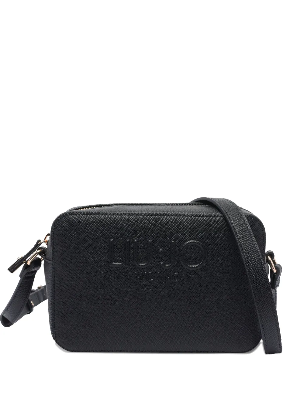 LIU JO logo-embossed cross body bag | Black | Image 1