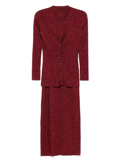 CHANEL Pre-Owned 1996 setup cardigan dress