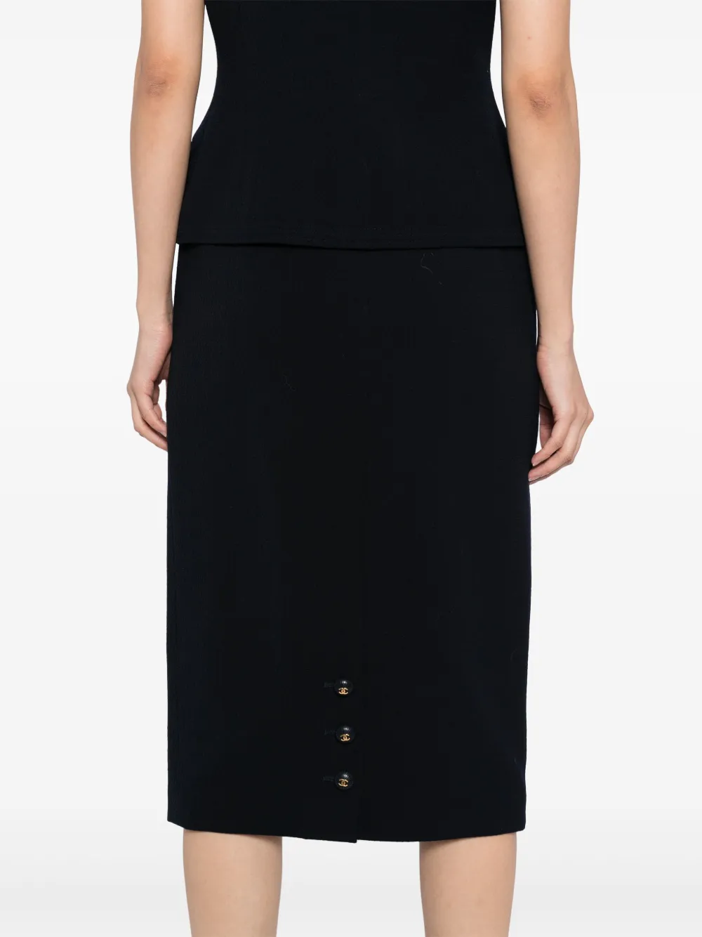 Pre-owned Chanel 1993 Setup Skirt Suit