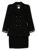 CHANEL Pre-Owned 1995 setup skirt suit - Black