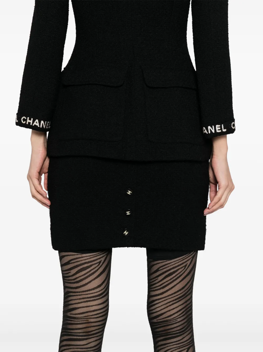 CHANEL Pre-Owned Tailleur con gonna 1995 | Image 5
