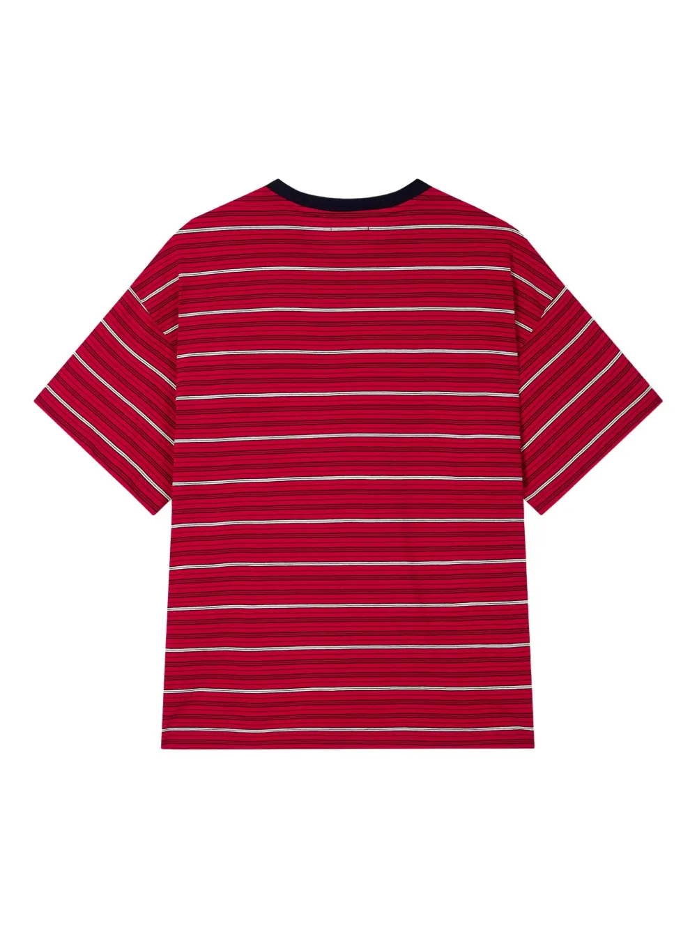 STUDIO TOMBOY Gestreept T-shirt met korte mouwen Rood