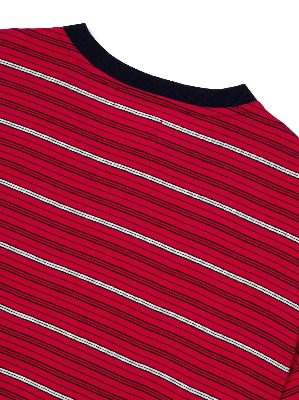 STUDIO TOMBOY Gestreept T-shirt met korte mouwen Rood
