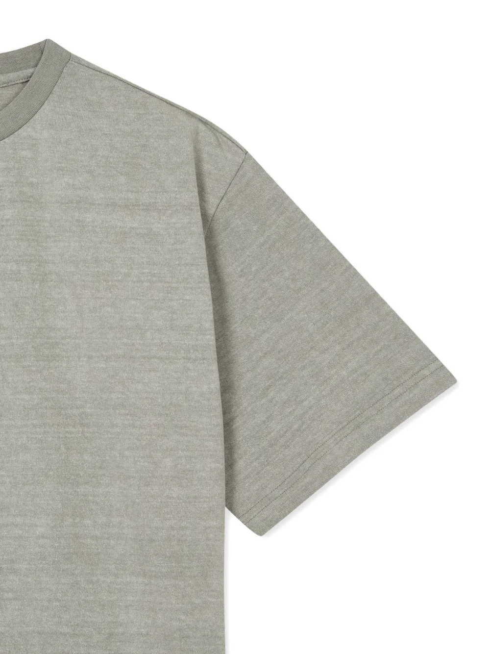 STUDIO TOMBOY T-shirt met ronde hals en textuur Grijs