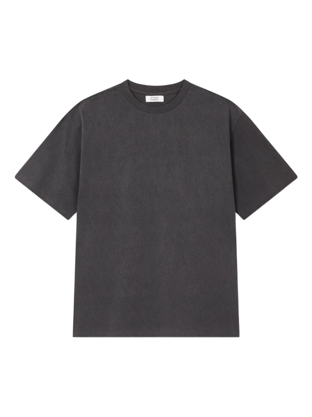 STUDIO TOMBOY playera oversize con cuello redondo | gris | Image 1