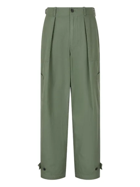 TOMBOY pleat-detailed cargo trousers