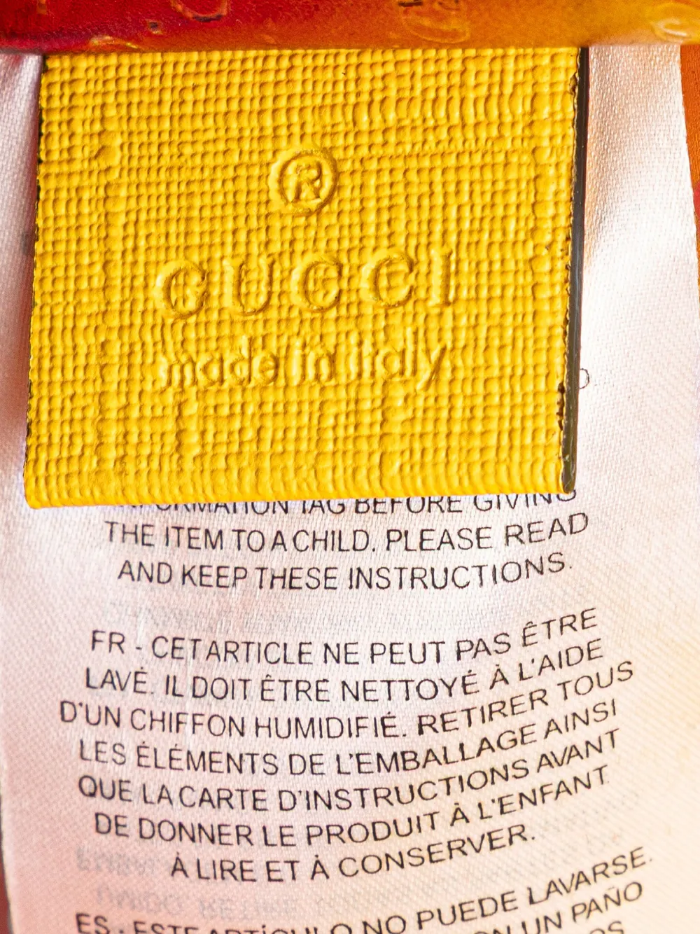 Gucci Pre-Owned Borsa tote Kids GG in vinile 2016 a oggi | Image 5