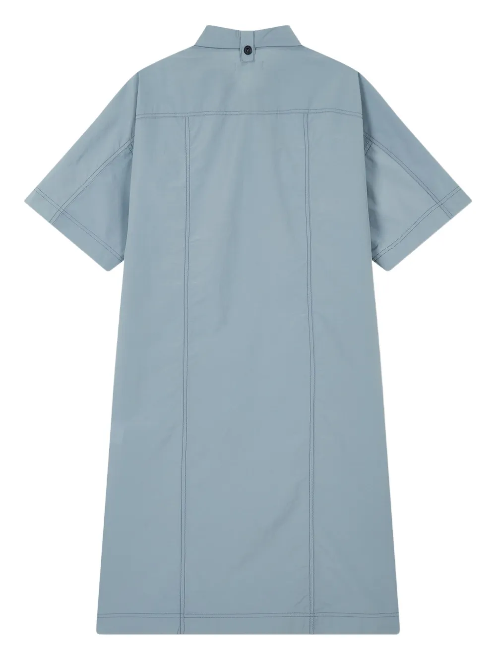 STUDIO TOMBOY collared shirt dress Blauw