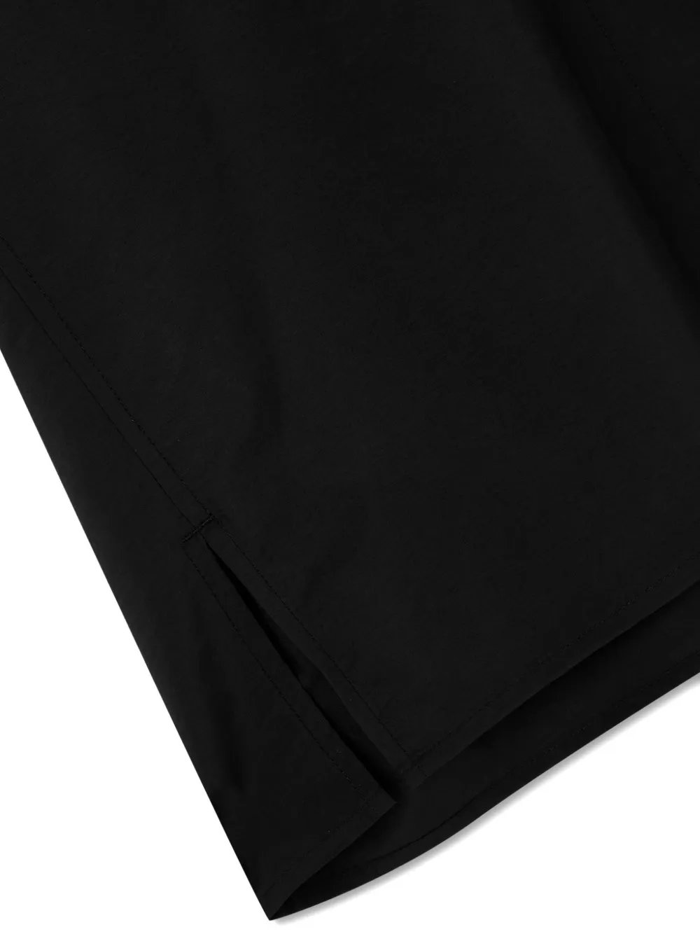 STUDIO TOMBOY Blouse met kraag en korte mouwen Zwart