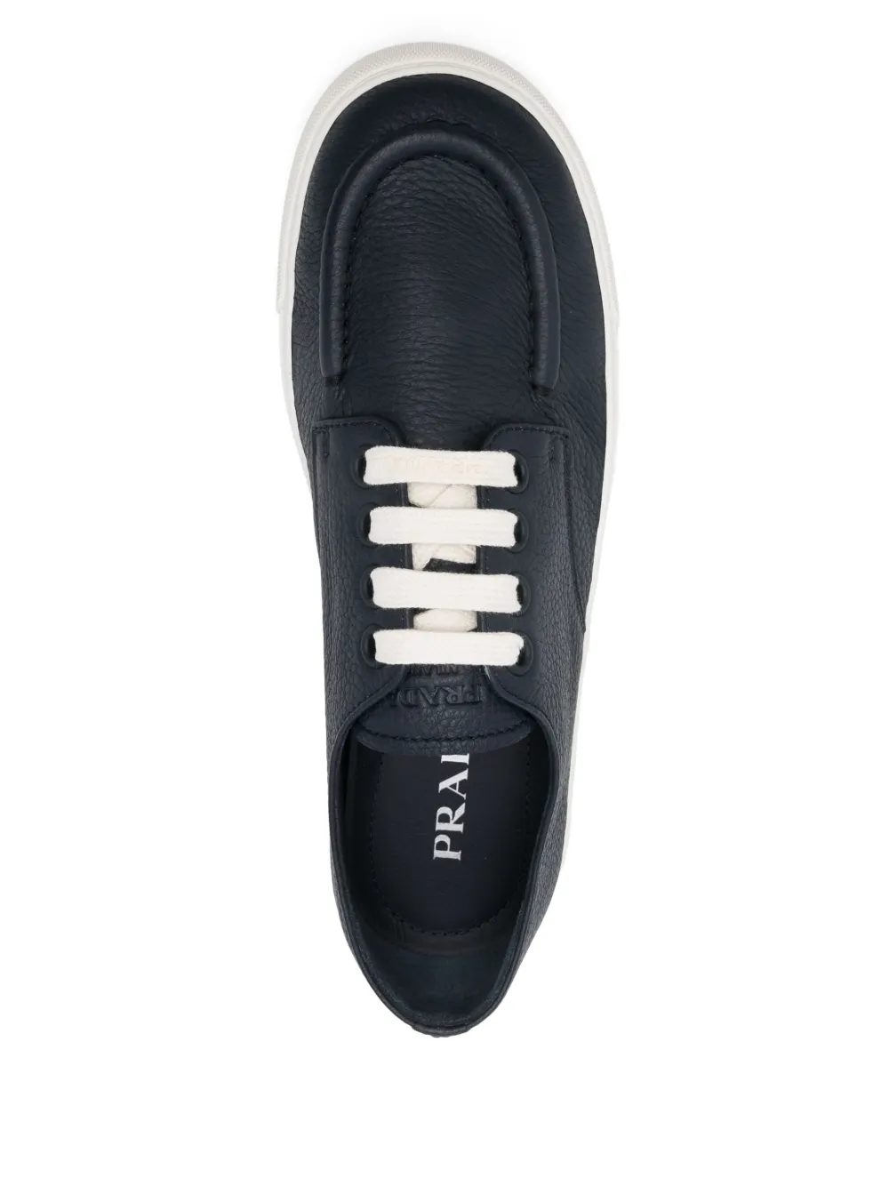Prada Leren sneakers Blauw