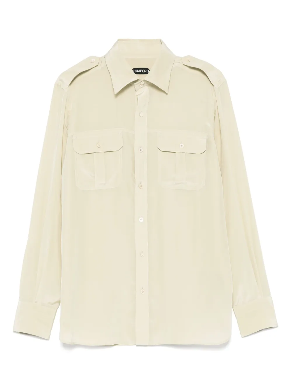 TOM FORD Crêpe overhemd Beige