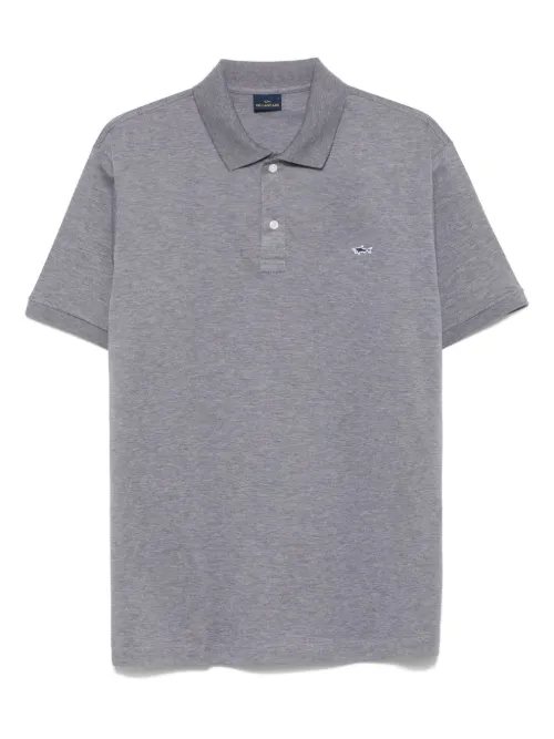 Paul & Shark polo en piqué - Gris - Paul & Shark - Modalova
