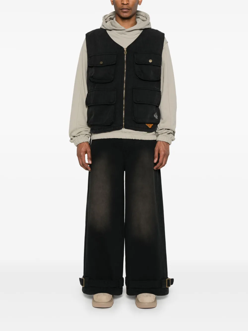 UNTITLED ARTWORKS Tobi jeans - Zwart