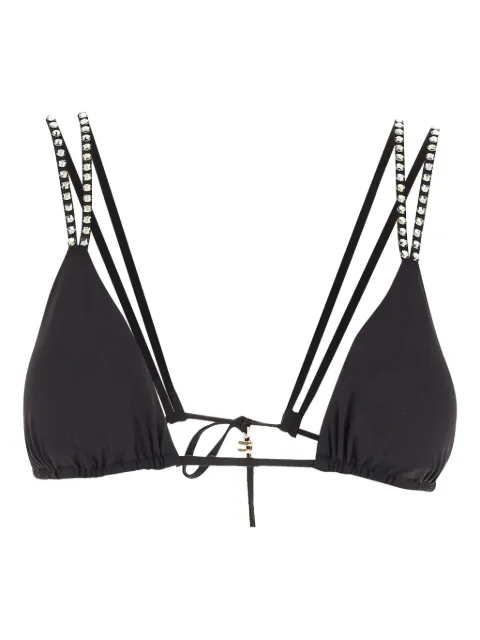 Fisico stud-embellished bikini top