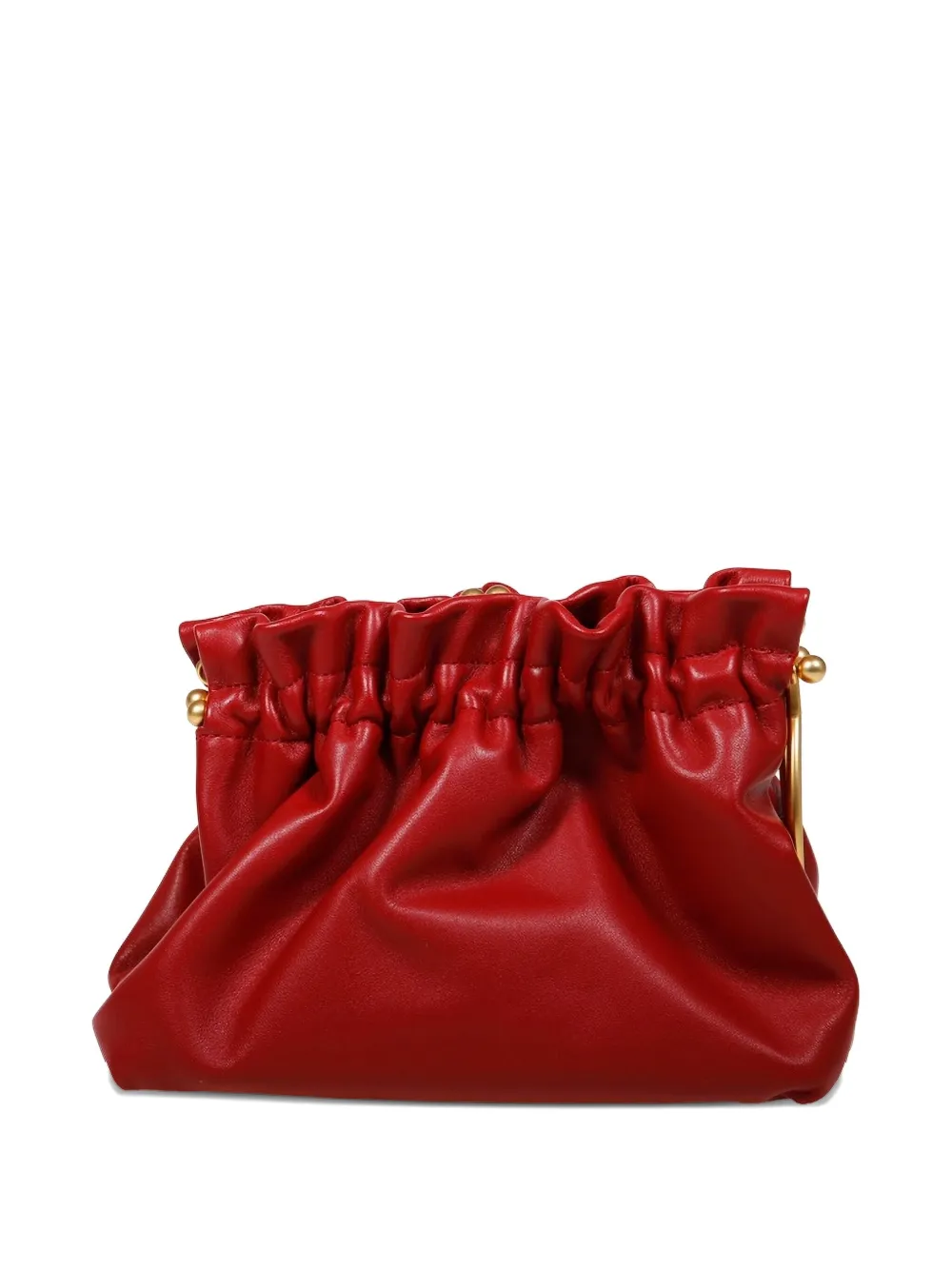 Amato daniele leather clutch bag - Rood
