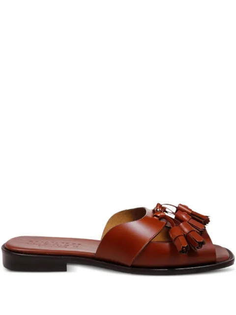 Hereu leather slippers