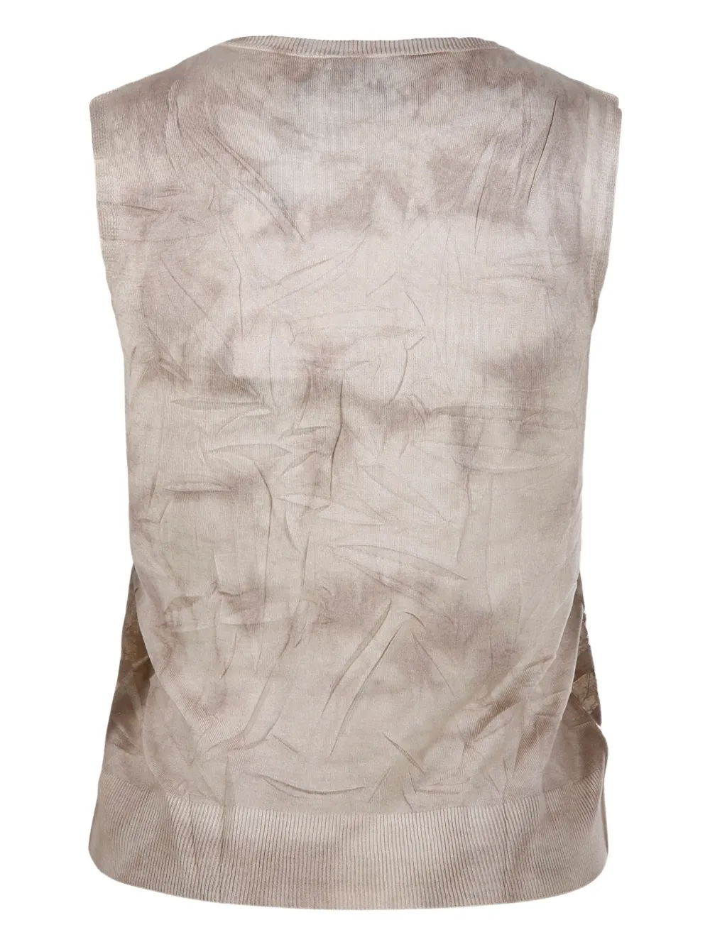 Nude Cropped top Beige