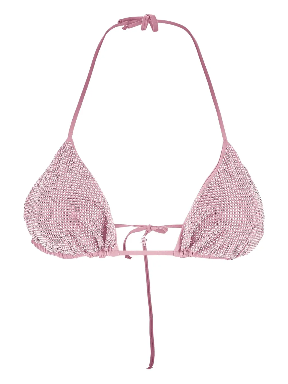 Fisico top de bikini con apliques de strass | rosado | Image 1