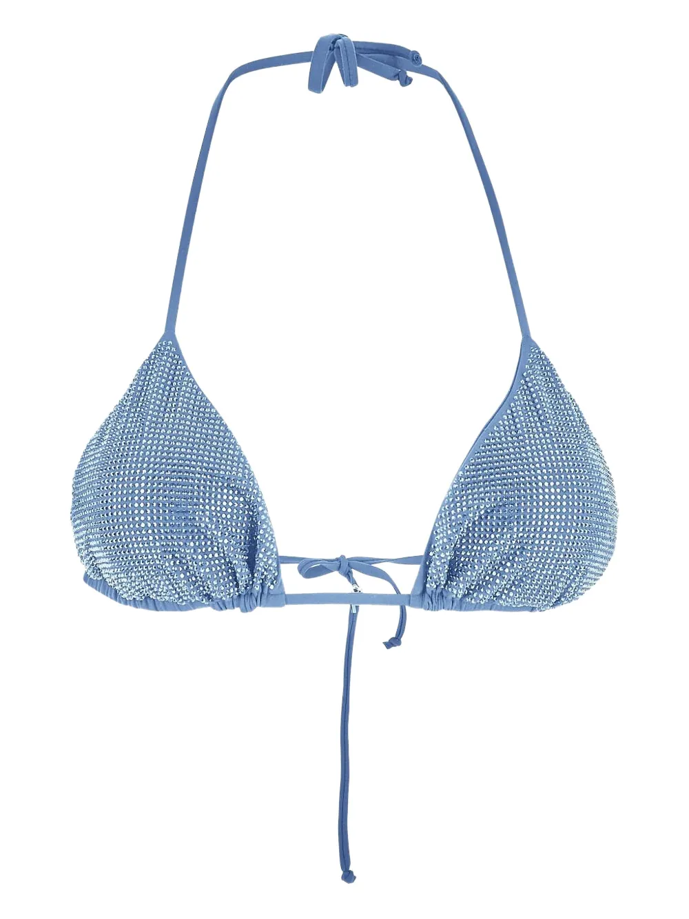 Fisico top de bikini con apliques de strass | azul | Image 1
