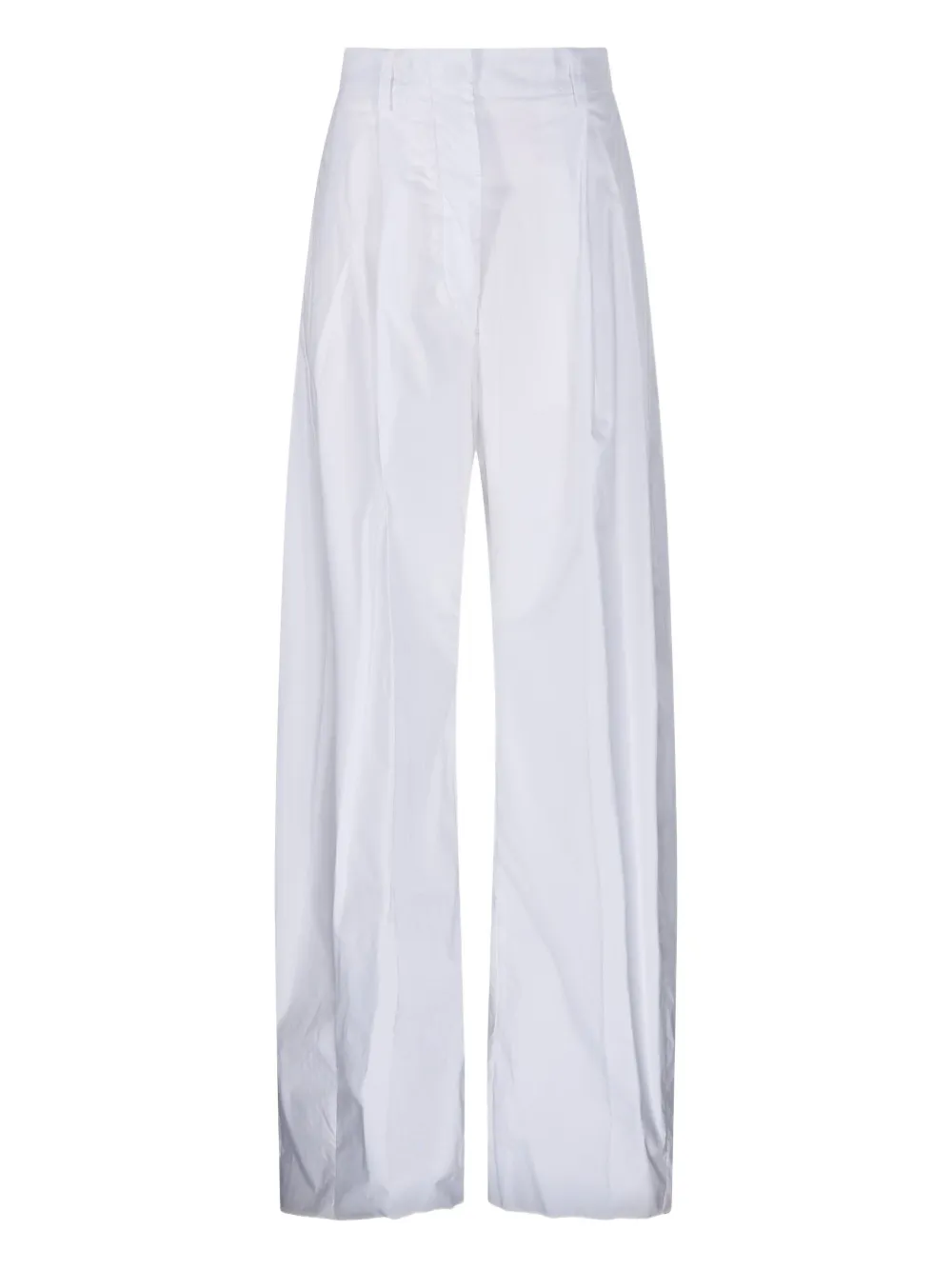 THELATEST cotton straight-leg trousers | White | Image 1
