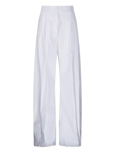 THELATEST cotton straight-leg trousers