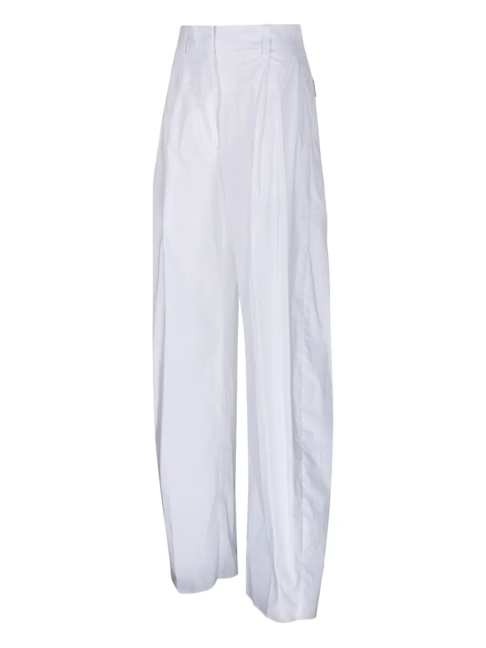 THELATEST Straight broek Wit