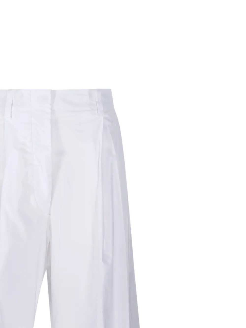 THELATEST Straight broek Wit