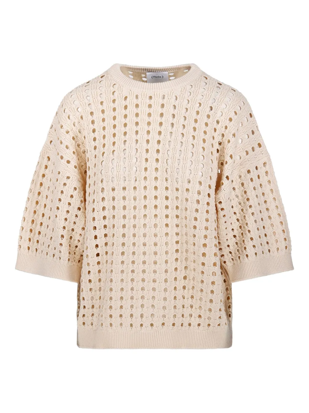 open-knit top
