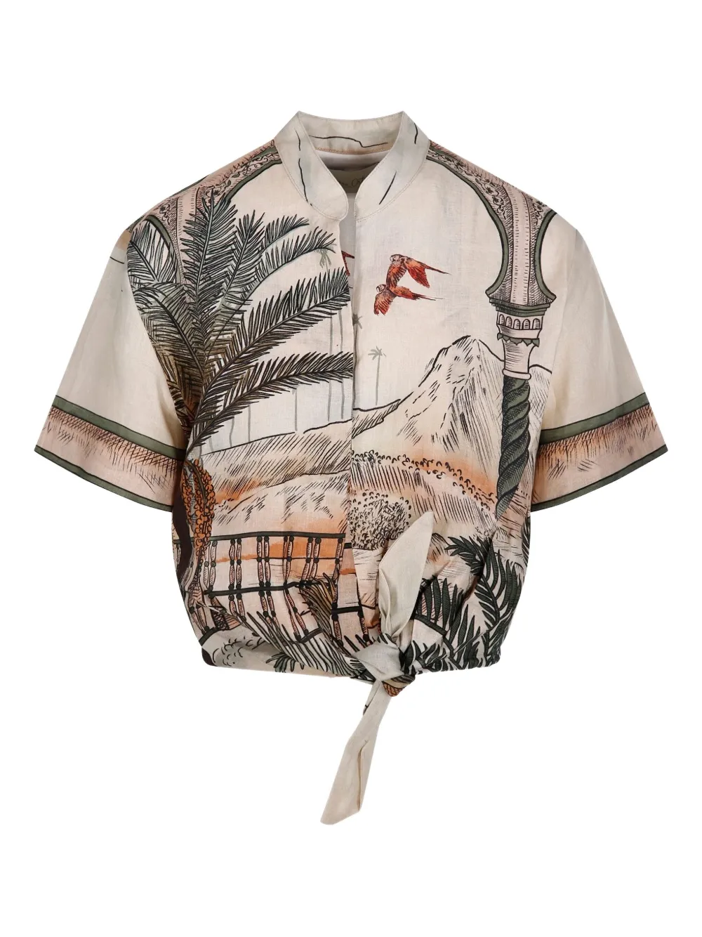 Johanna Ortiz camisa de lino | neutro | Image 1