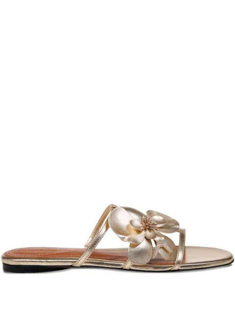ZIMMERMANN sandalias con detalles florales
