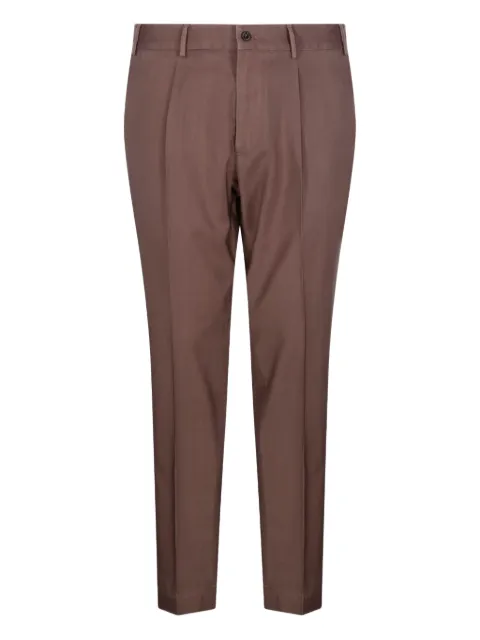 Santaniello pantalones con dobladillo vuelto