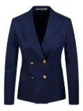 Tagliatore linen blazer - Blue