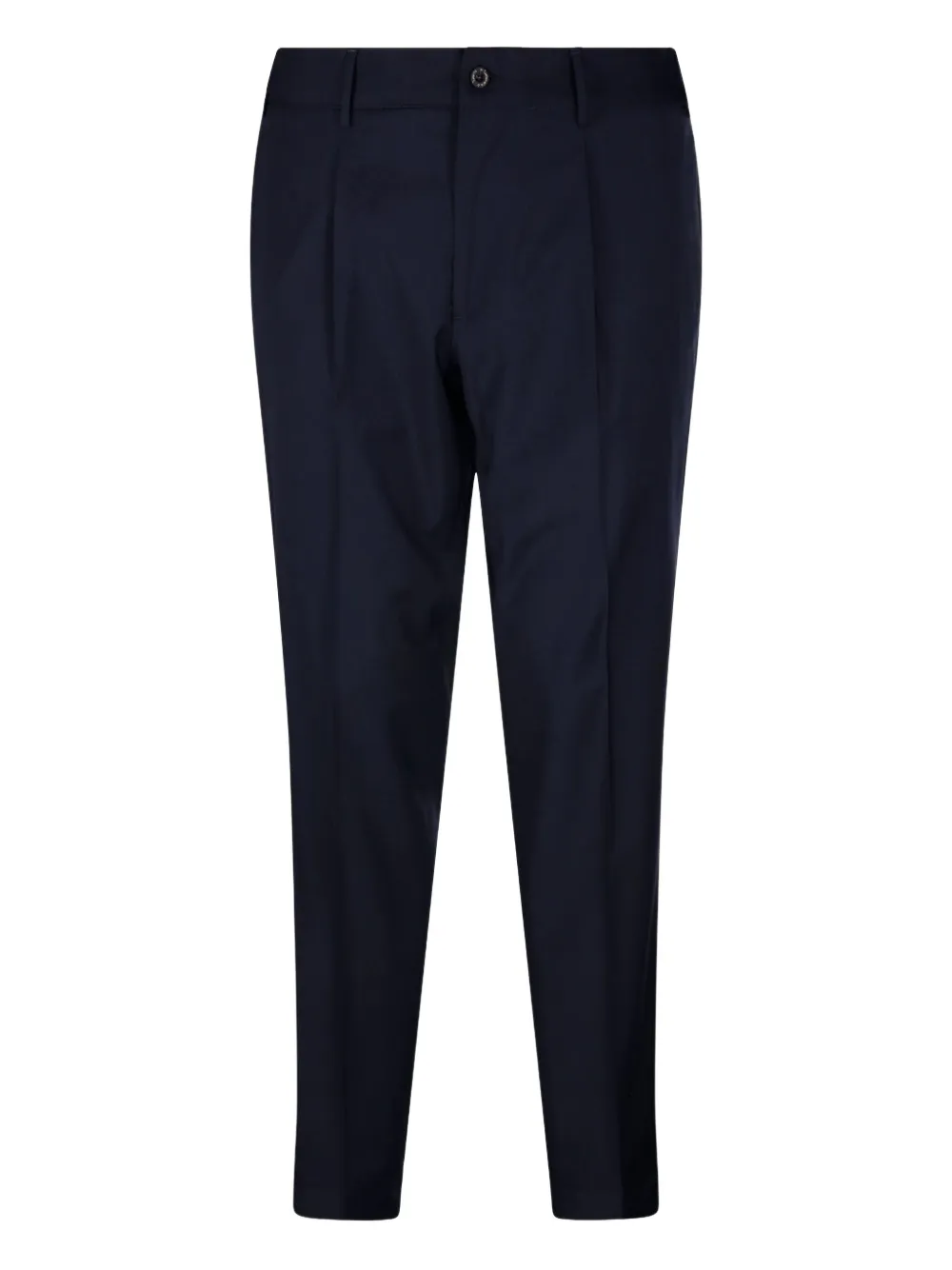 Santaniello pleat-detail trousers | Blue | Image 1