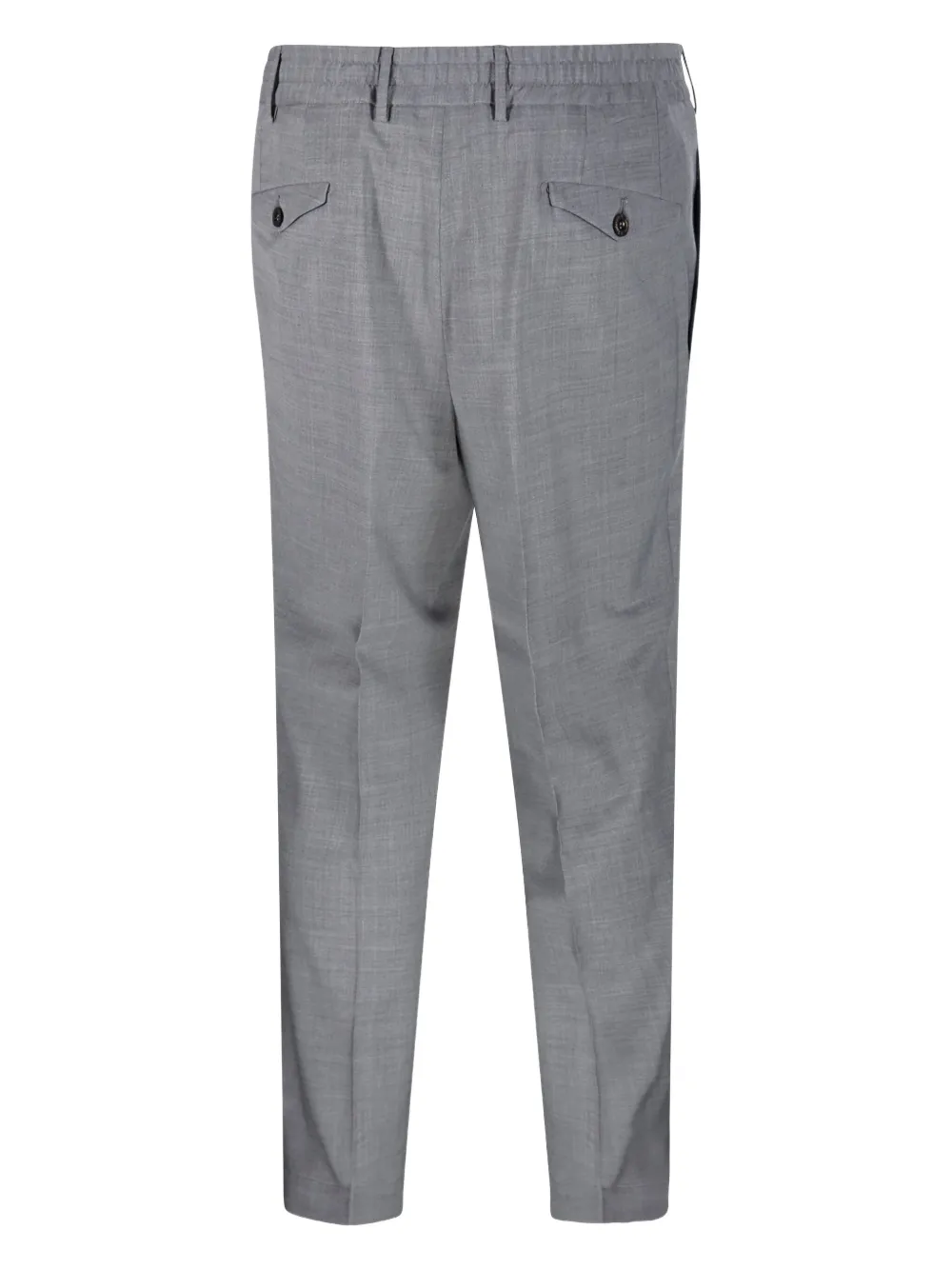 Santaniello Broek met geplooid detail - Grijs